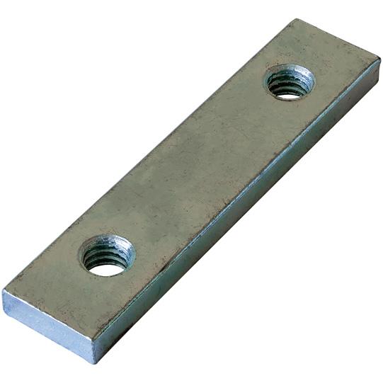 Gewindeplatte H 871 KL, Stahl verzinkt, Lochabstand 50 mm 102111960 Suer