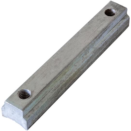 Gewindeschiene, 85 mm, Aluminium, roh, Legierung EN AW-6005A T6 500111670 Suer