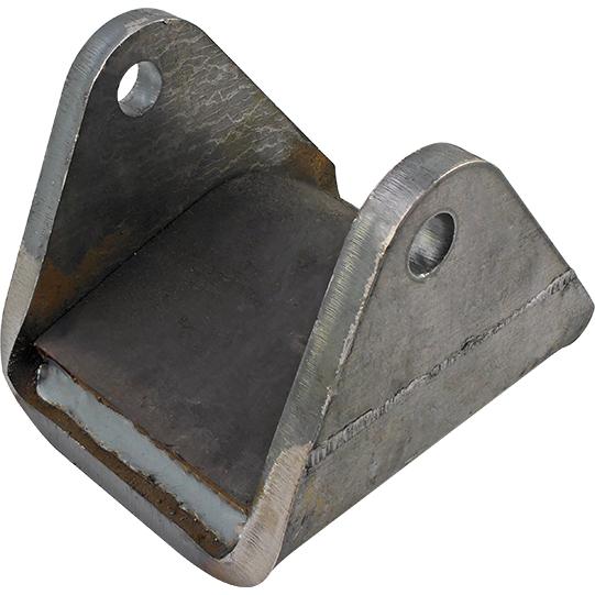 Gleitfederschuh BH 130 mm, für Federbreite 100 mm, Stahl roh 260181103 Suer