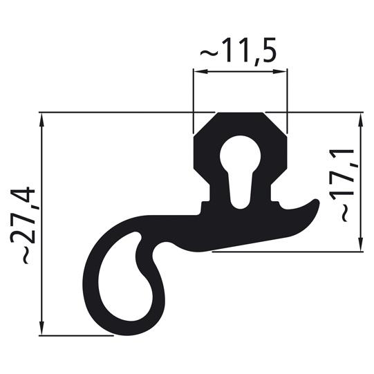 Gummidichtung, Rolle 50 m 520111671 Suer