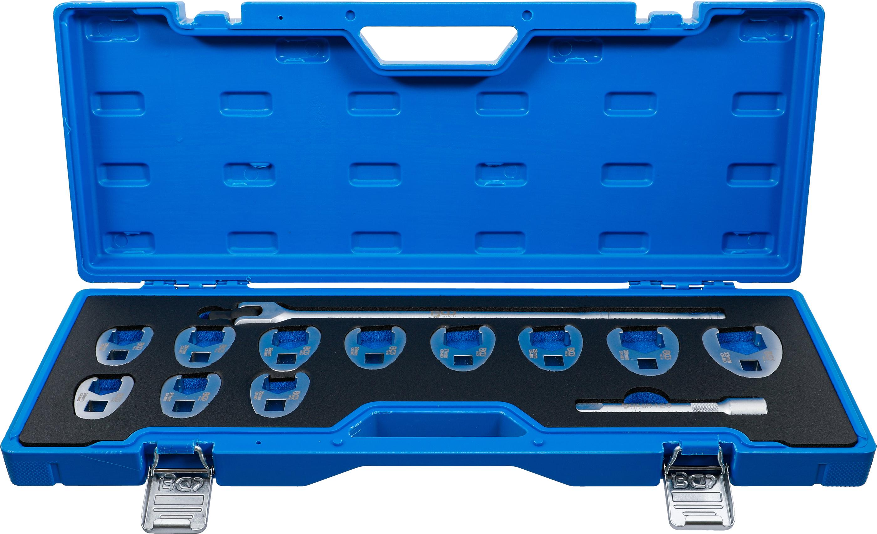 Hahnenfußschlüssel-Satz | Antrieb Innenvierkant 12,5 mm (1/2") | SW 20 - 32 mm | 13-tlg. BGS1757