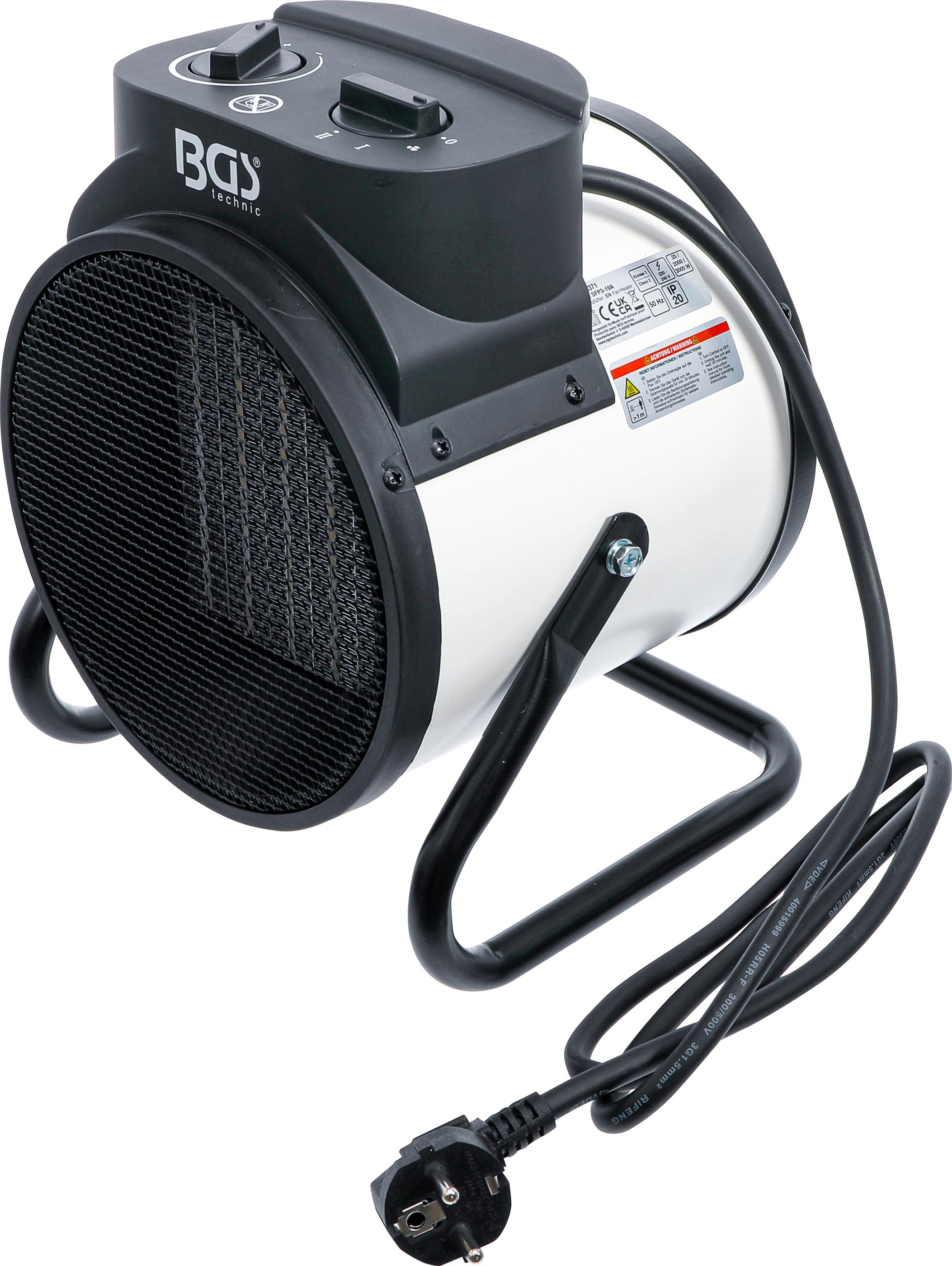 Heizlüfter | elektrisch | 3 kW BGS73371