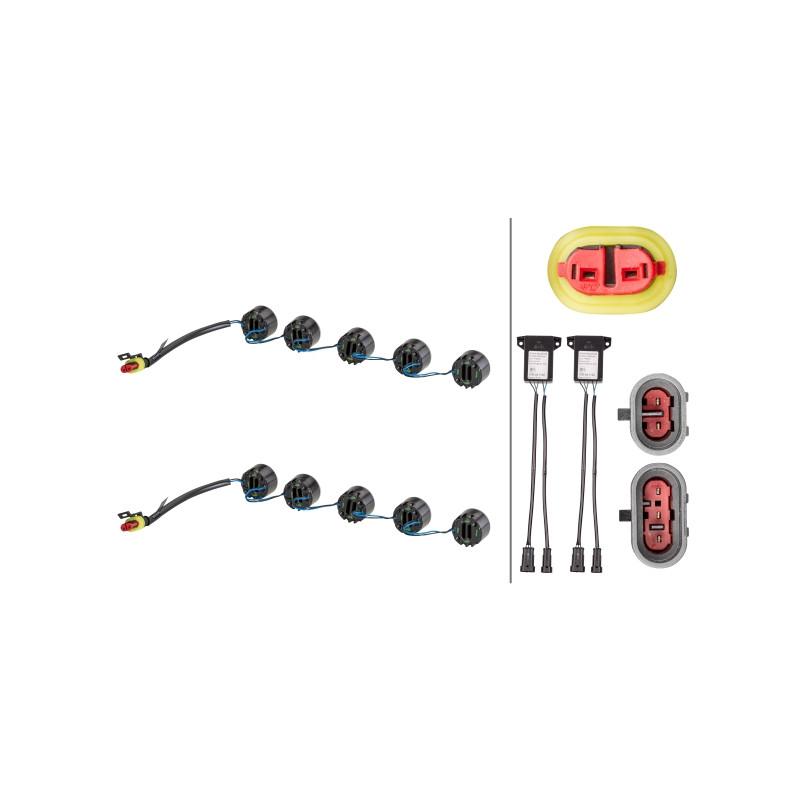 HELLA 2PT 010 458-701 LED-Tagfahrleuchtensatz - LEDayFlex - 12/24V