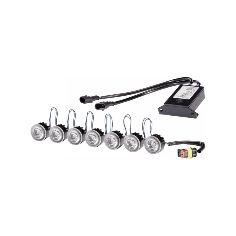 HELLA 2PT 010 458-741 LED-Tagfahrleuchtensatz - LEDayFlex - 12/24V