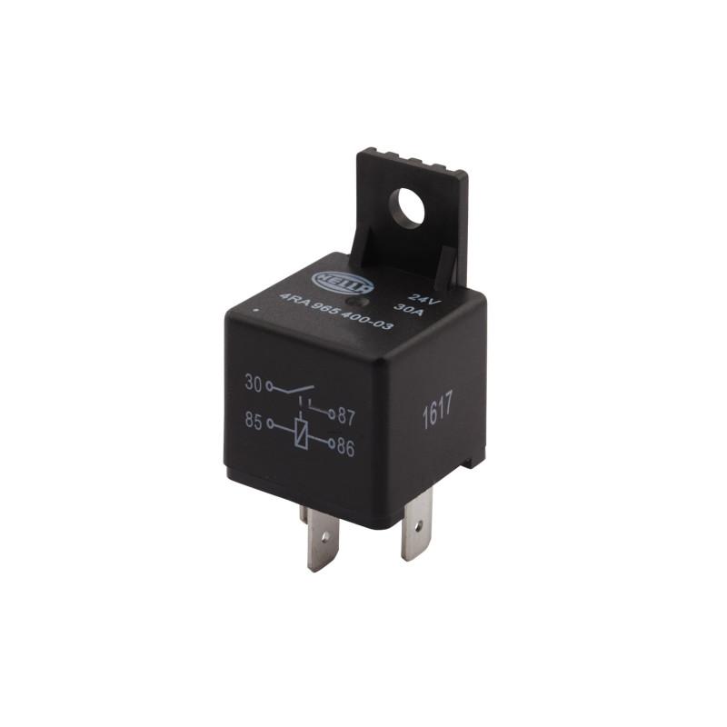 HELLA 4RA 965 400-031 Relais, Arbeitsstrom - 24V - 4-polig
