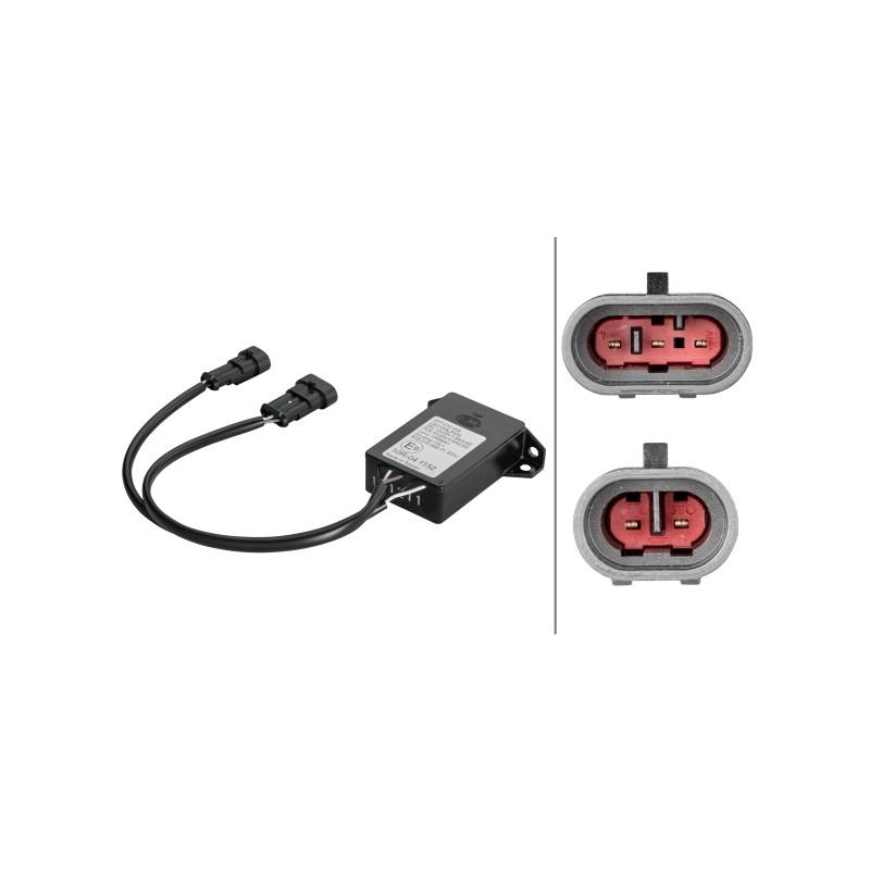 HELLA 5DS 010 668-701 Steuergerät, Beleuchtung - 12/24V - Anschlussanzahl: 2 - AMP