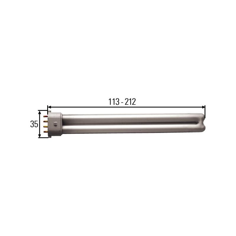 HELLA 8GS 861 955-011 Glühlampe - Leuchtstofflampe - Standard - 12/24V - 9W - Menge: 1