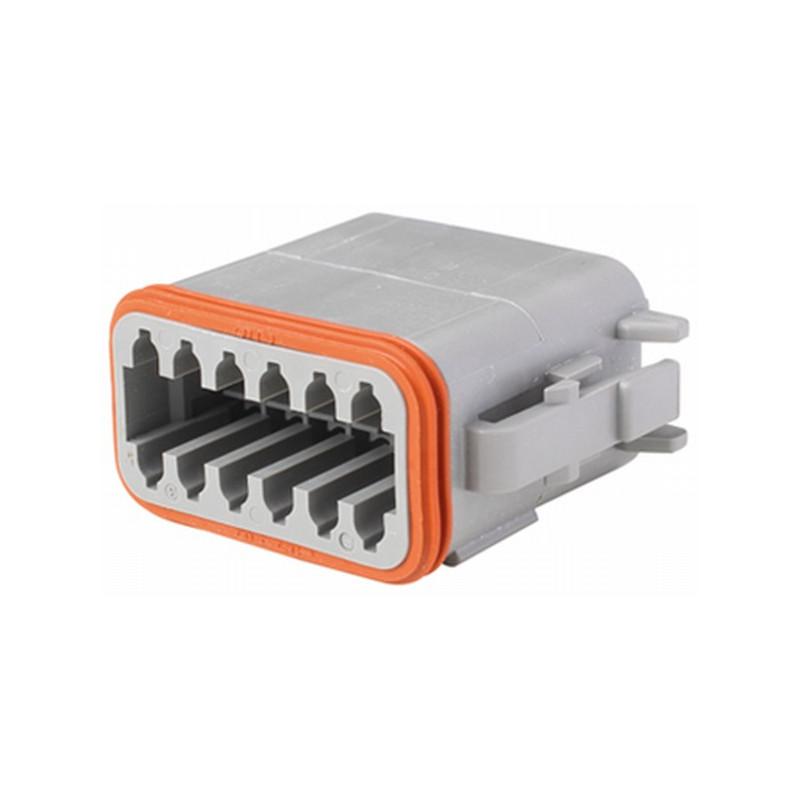 HELLA 8JA 201 022-851 Steckgehäuse - 12-polig