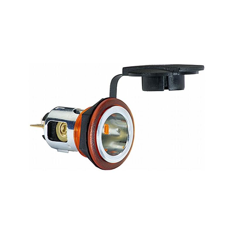 HELLA 8JB 008 023-051 Steckdose - 12/24V - geschraubt - Stecker: Flachstecker