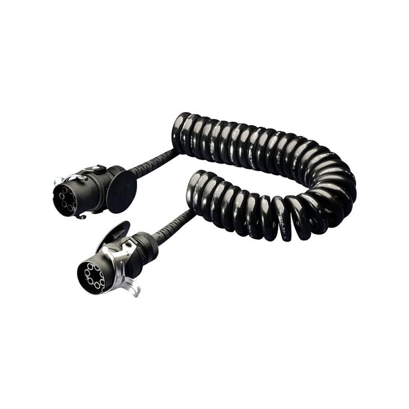 HELLA 8KA 007 648-021 Elektrowendel - 7-polig - 24V - thermoplastische Polyester-Elastomere