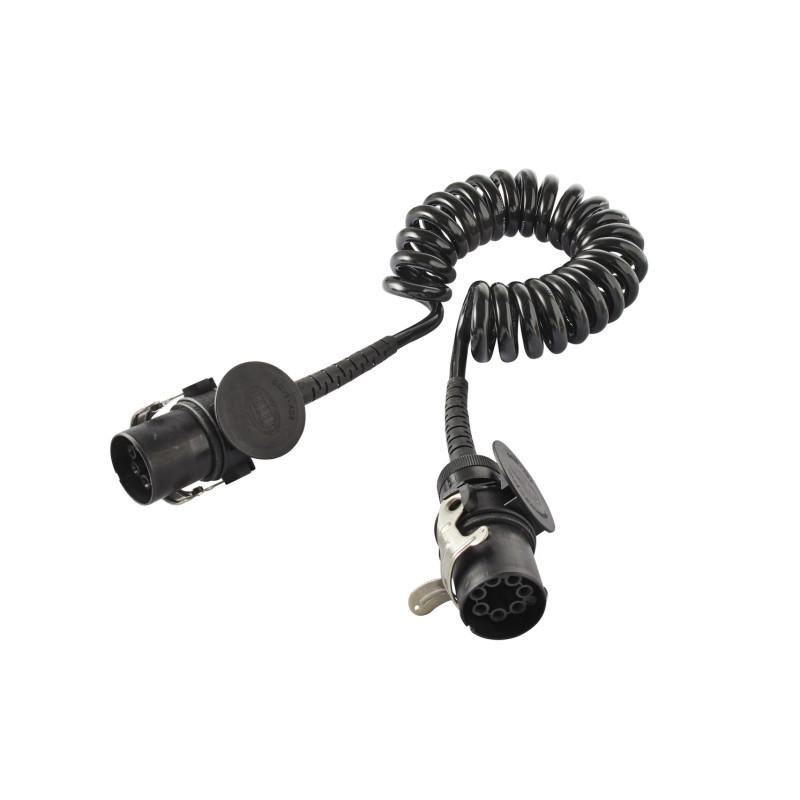 HELLA 8KA 007 648-081 Elektrowendel - 7-polig - 24V - PU (Polyurethan) - Kabel: 3500mm