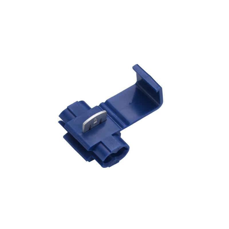 HELLA 8KV 705 123-813 Leitungsverbinder - blau - 0.8mm² - 2.0mm² - Set