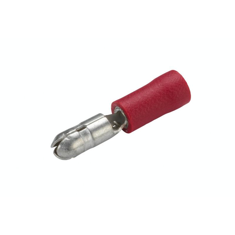 HELLA 8KW 044 040-812 Leitungsverbinder - rot - 0.5mm² - 1.0mm² - Ø: 4mm - Set - Menge: 12