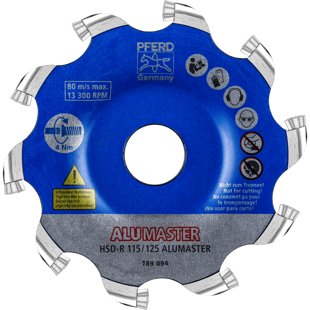 HIGH SPEED DISC HSD-R 115/125 ALUMASTER 4007220107461