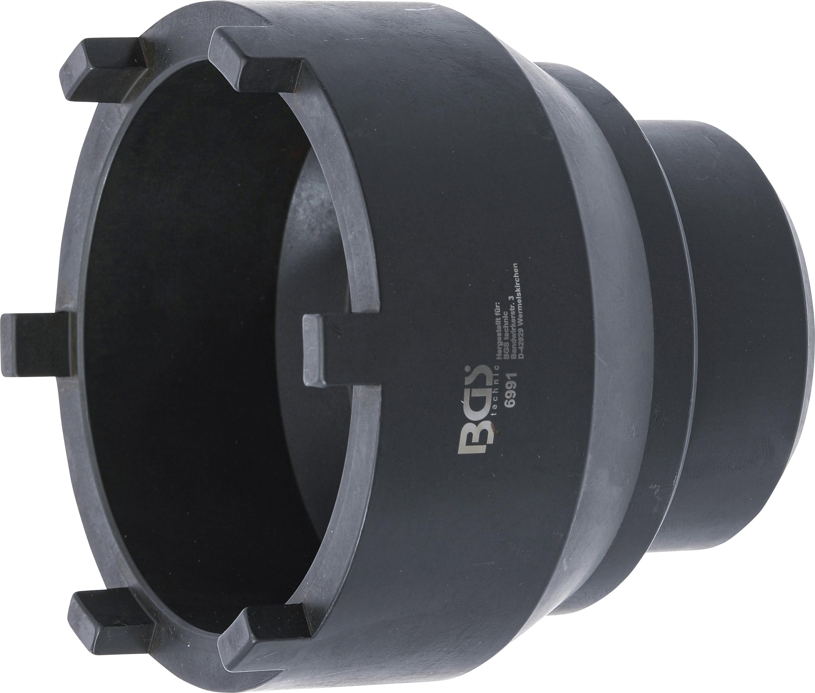 Hinterachs-Nutmuttern-Schlüssel | für Mercedes-Benz, MAN 10/13 t NR7/4 | SW 101 mm BGS6991