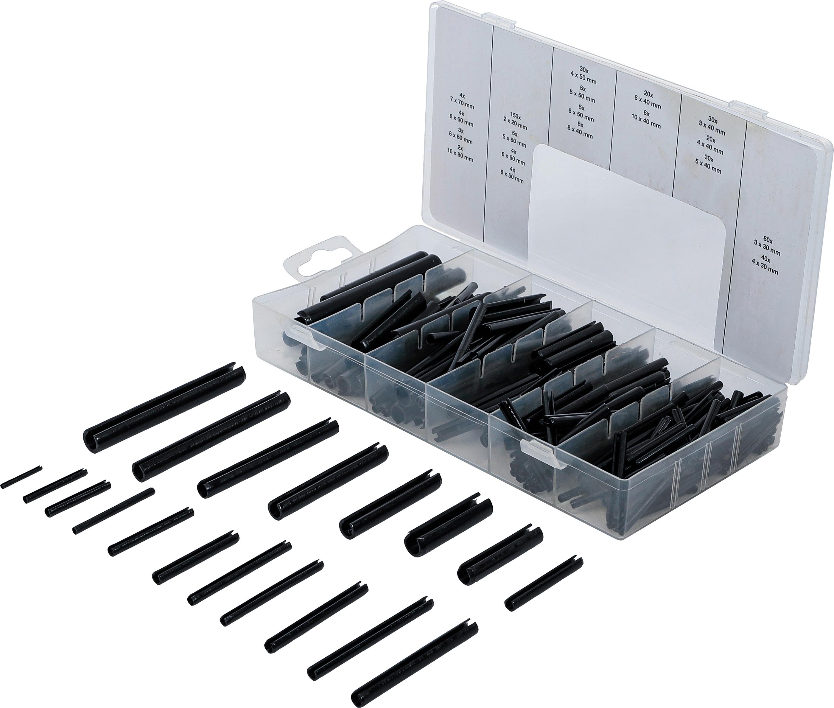 Hohlsplinte-/Federstifte-Sortiment | 450-tlg. BGS8054