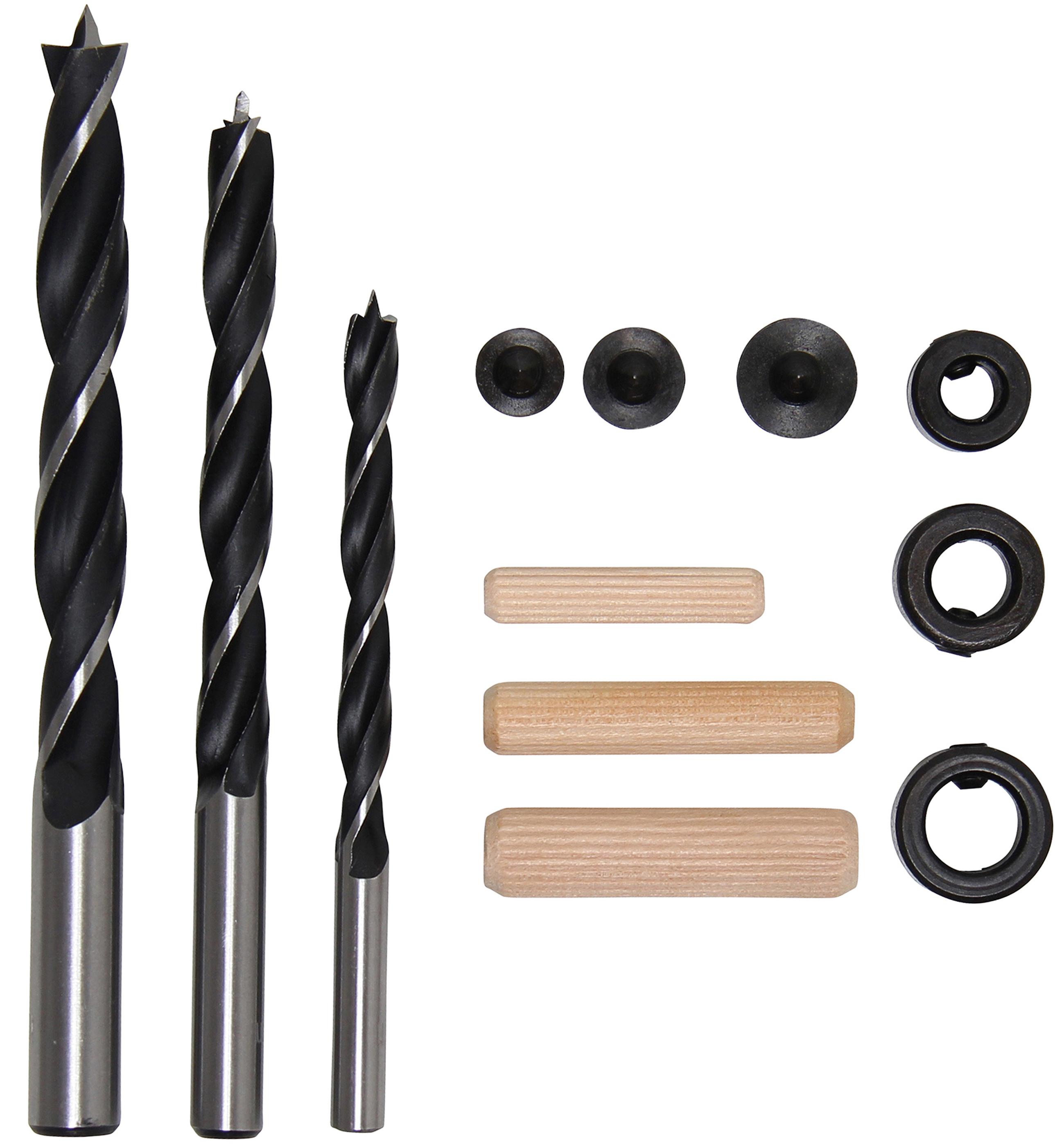 Holzdübel-Bohrer-Satz | 6 - 10 mm | 43-tlg. BGS50405