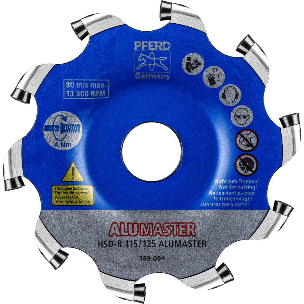 HSD-R 115/125 ALUMASTER HICOAT 4007220107515