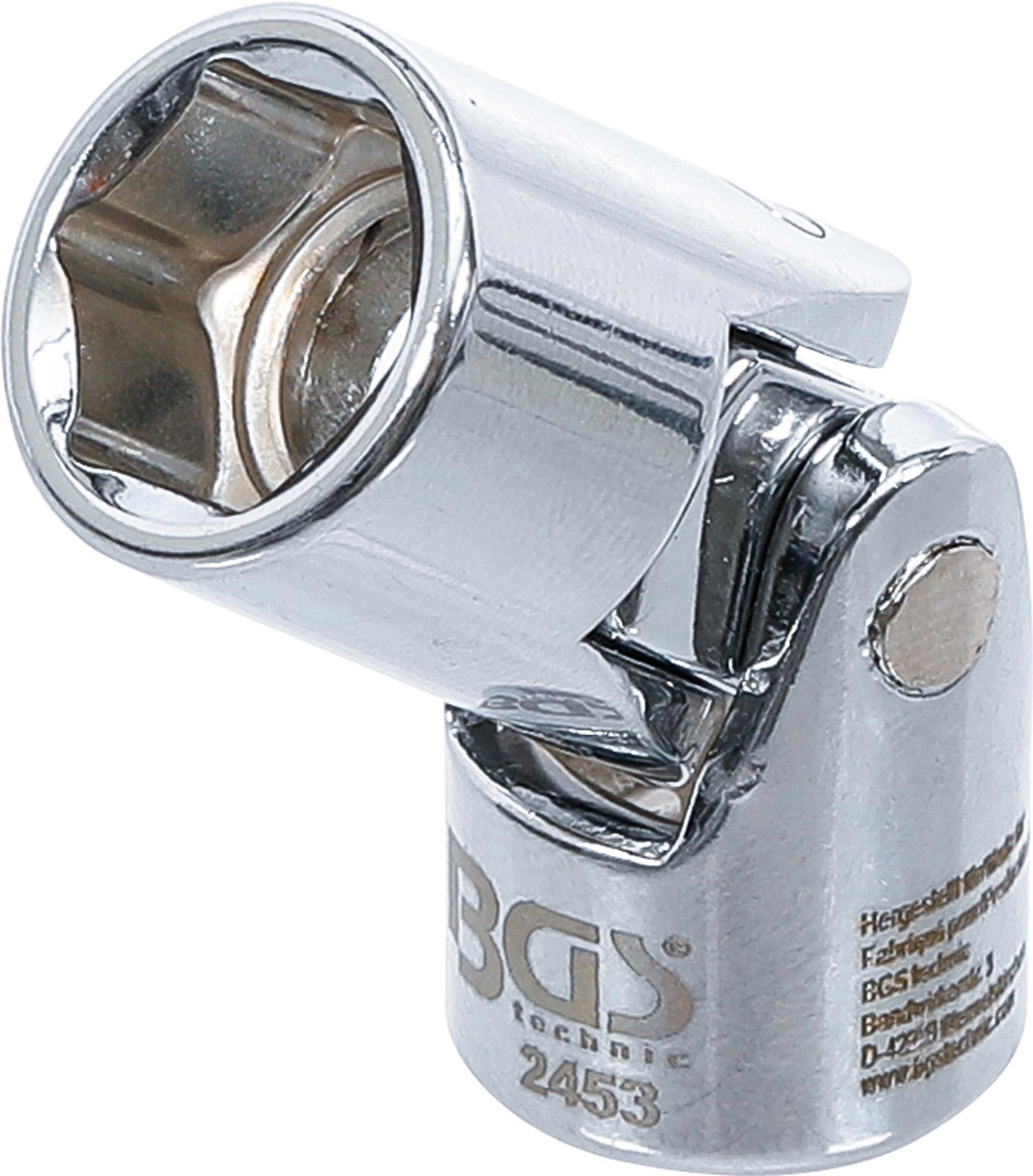 Kardangelenk-Einsatz Sechskant | Antrieb Innenvierkant 10 mm (3/8") | SW 13 mm BGS2453