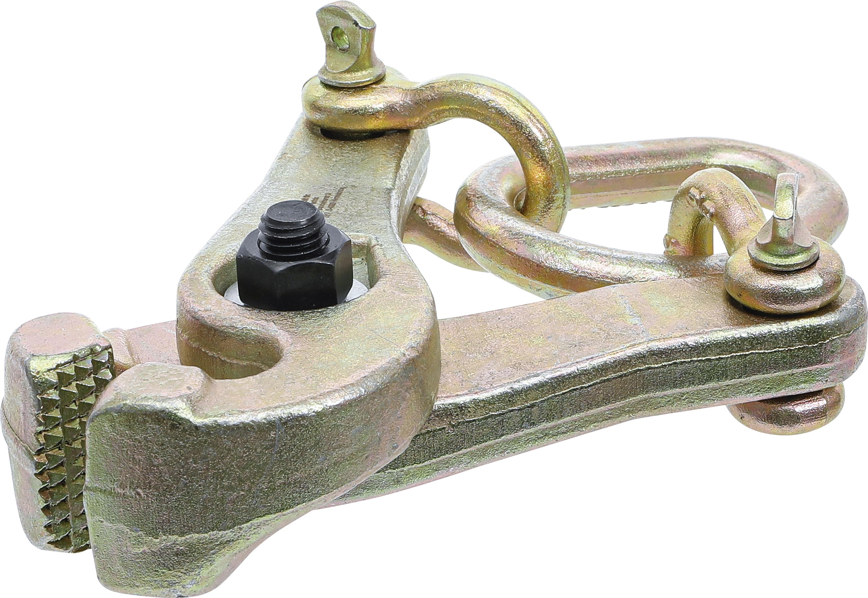 Karosserie-Richtklemme | selbstschließend | eine Zugrichtung | max. 2 t BGS7017