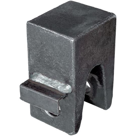 Kippauslegerlager Gr.1, stahl roh, 50x60x94 mm (BxTxH), Ø 17 mm 215141037 Suer