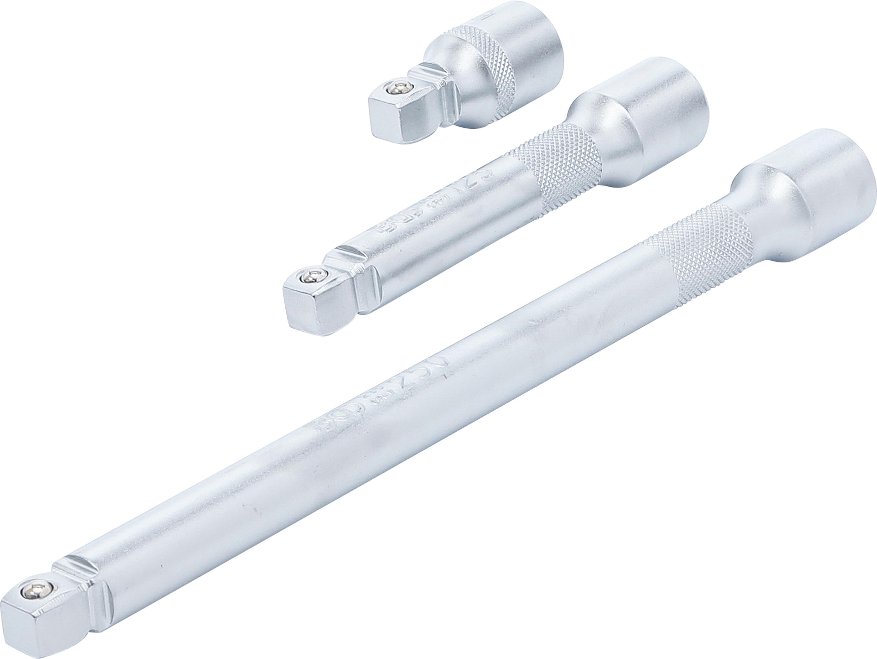 Kippverlängerungs-Satz | 12,5 mm (1/2") | 50 / 125 / 250 mm | 3-tlg. BGS2240