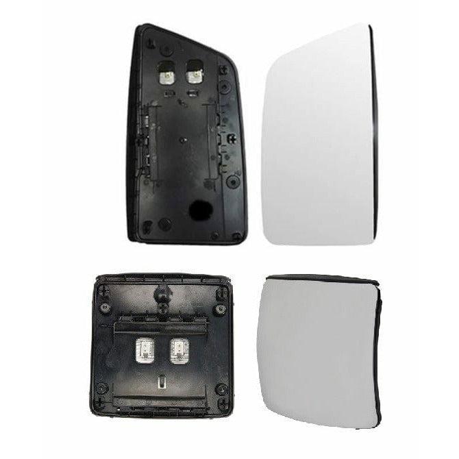 Kit Glas Spiegelglas für Hauptspiegel Weitwinkelspiegel Lkw Volvo FH4 FH FM Links