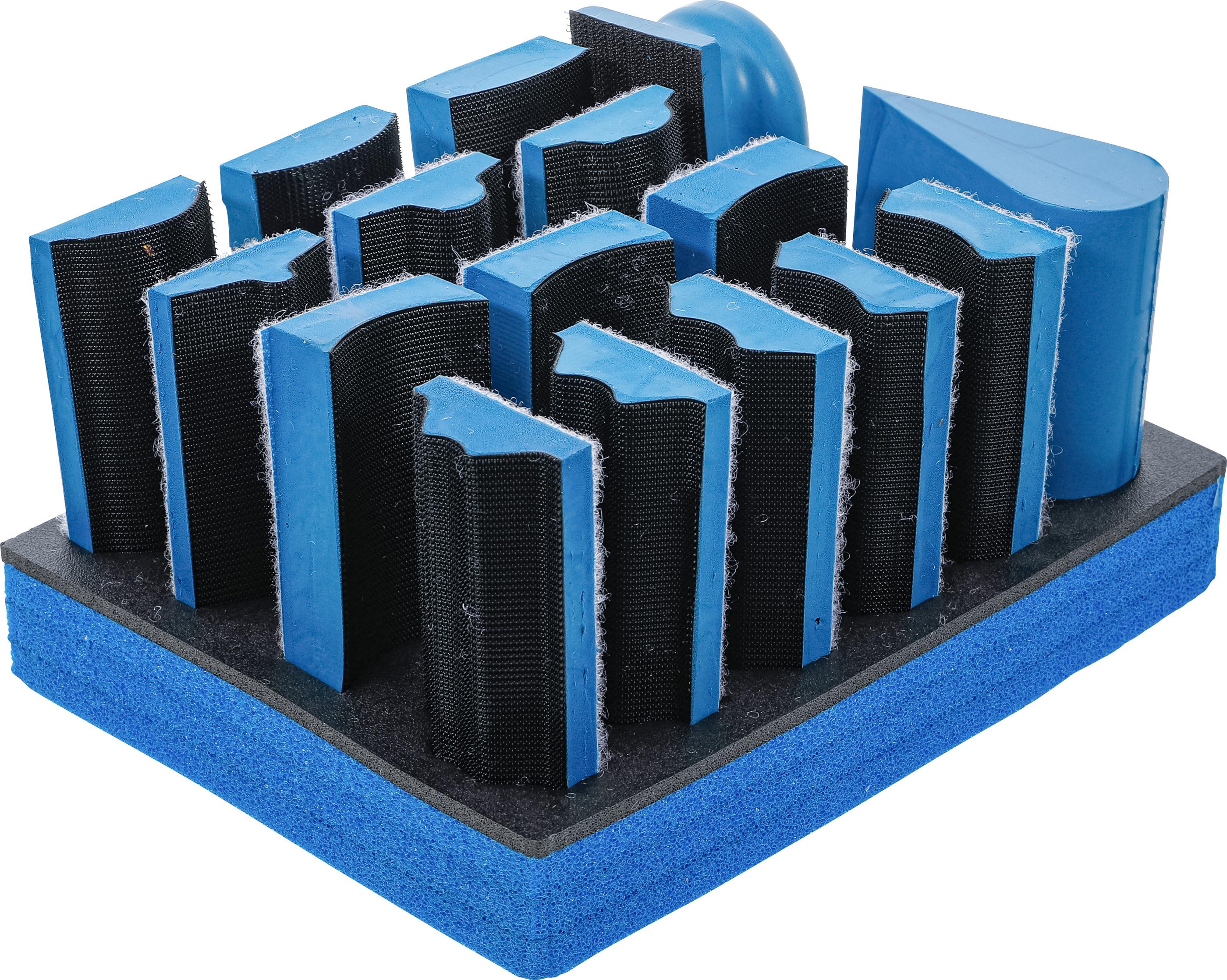 Klett-Schleifblock-Satz | 16-tlg. BGS74365