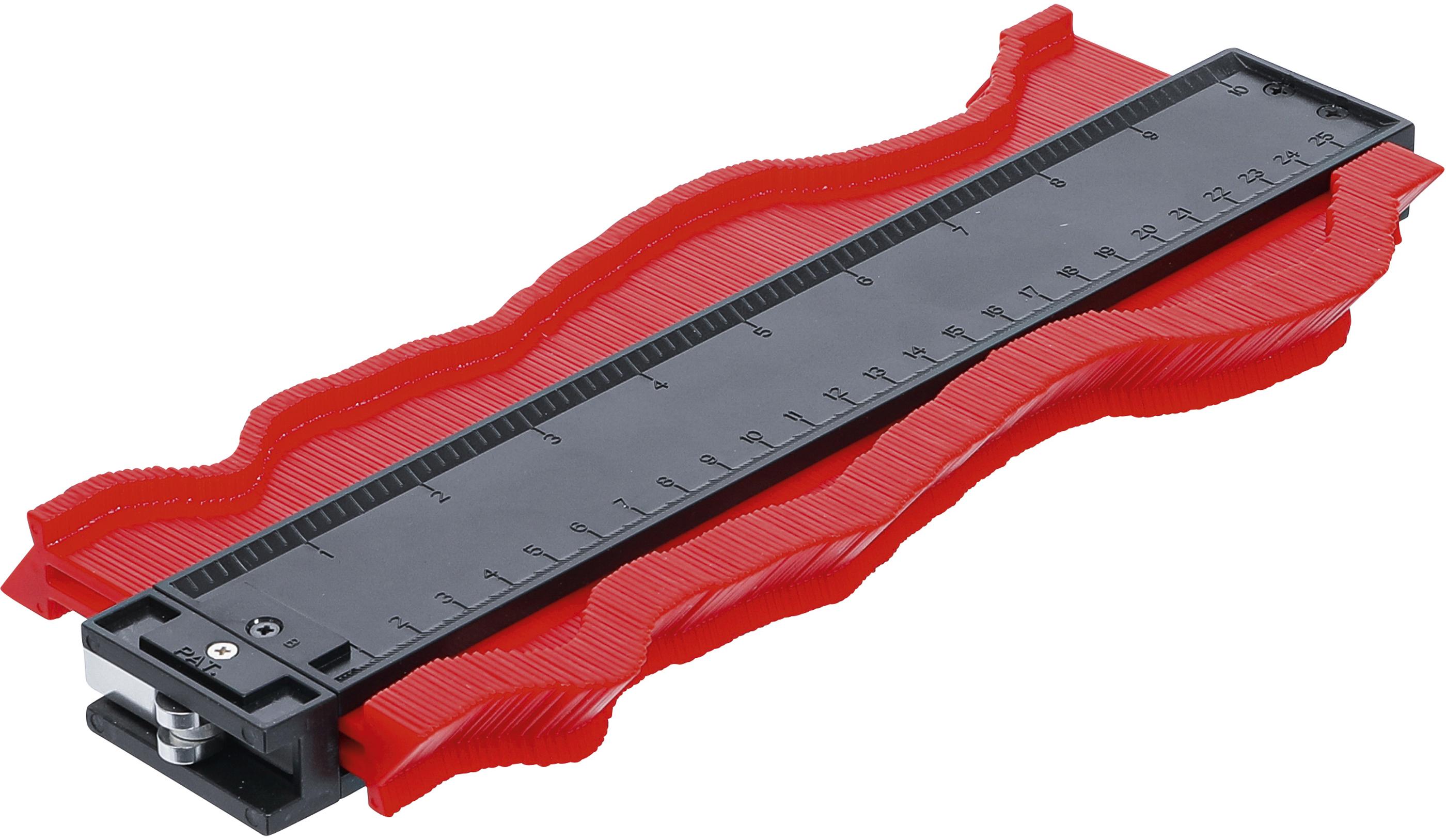Konturenlehre | 250 mm | verriegelbar BGS7081
