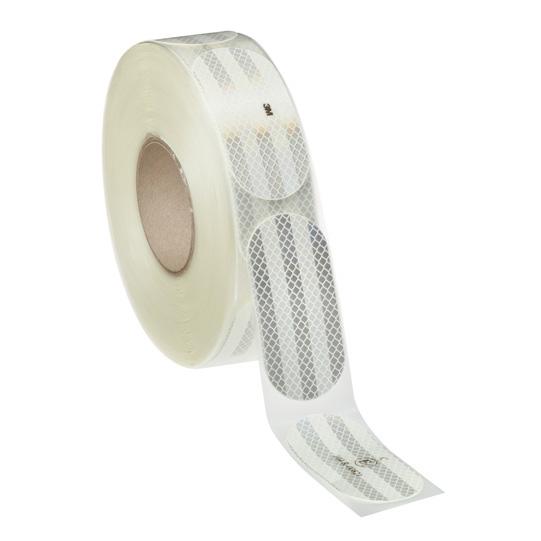 Konturmarkierung Tankfahrzeuge, weiß, 50 mm x 50 m, 3M 345730258 Suer