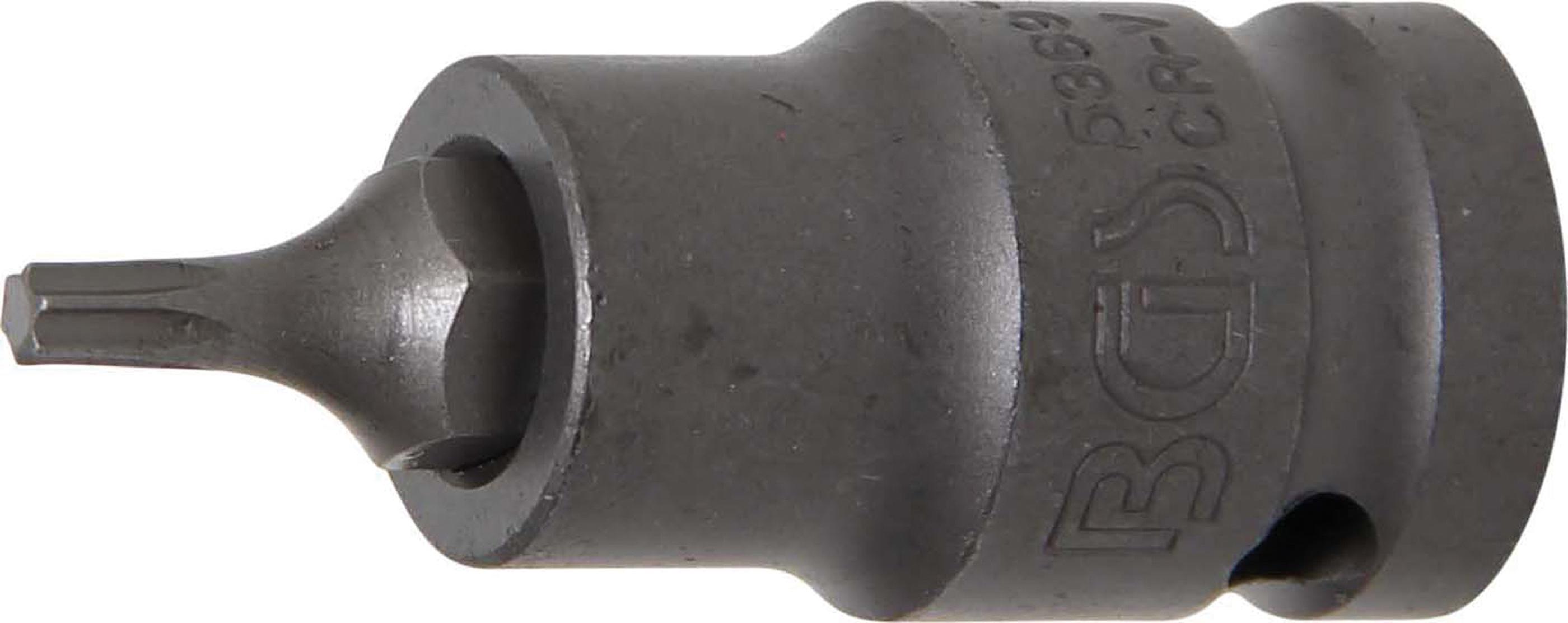 Kraft-Bit-Einsatz | Länge 55 mm | Antrieb Innenvierkant 12,5 mm (1/2") | T-Profil (für Torx) T20 BGS5369