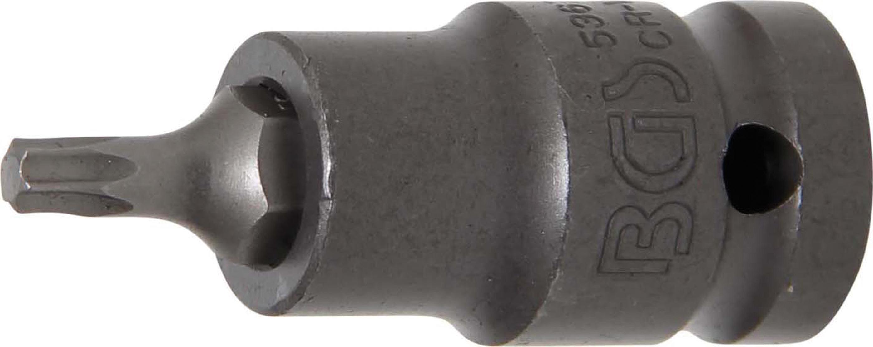 Kraft-Bit-Einsatz | Länge 55 mm | Antrieb Innenvierkant 12,5 mm (1/2") | T-Profil (für Torx) T27 BGS5367