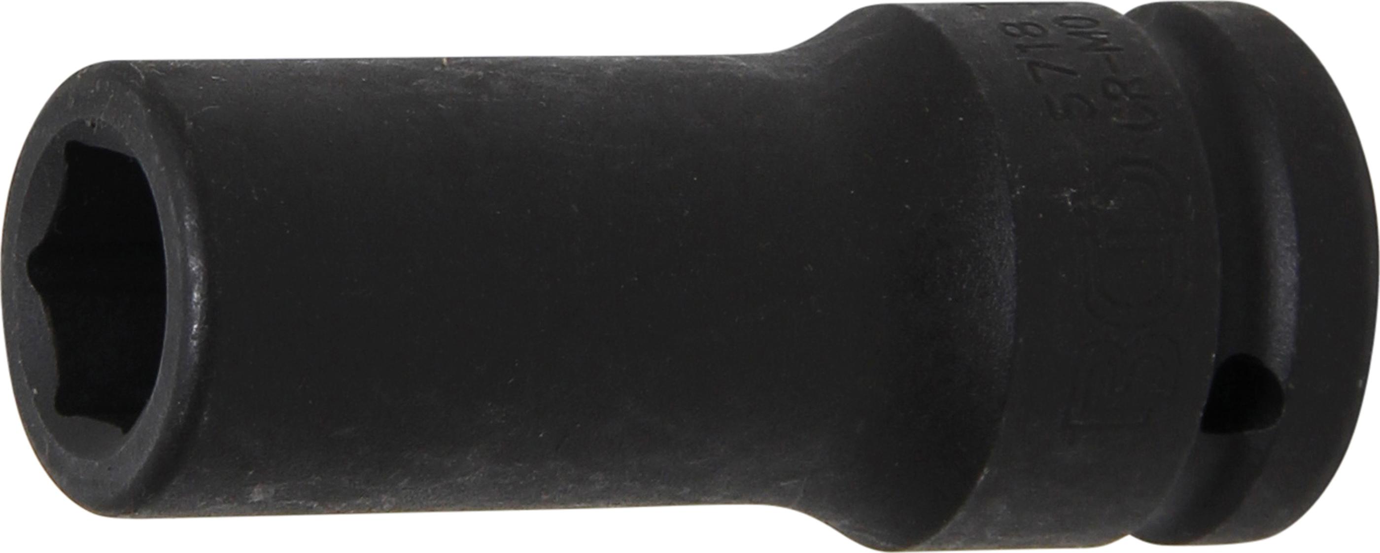 Kraft-Steckschlüssel-Einsatz Sechskant, tief | Antrieb Innenvierkant 20 mm (3/4") | SW 18 mm BGS5718