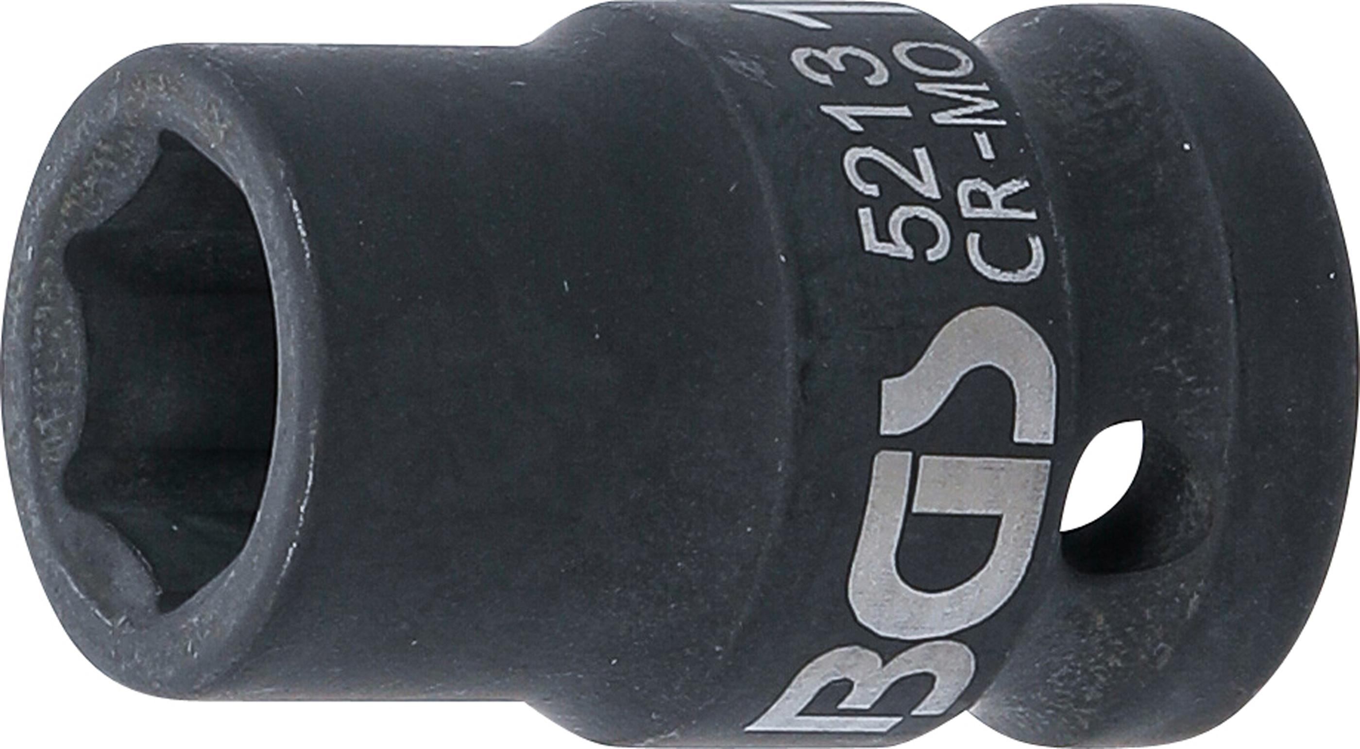 Kraft-Steckschlüssel-Einsatz Sechskant | Antrieb Innenvierkant 12,5 mm (1/2") | SW 13 mm BGS5213