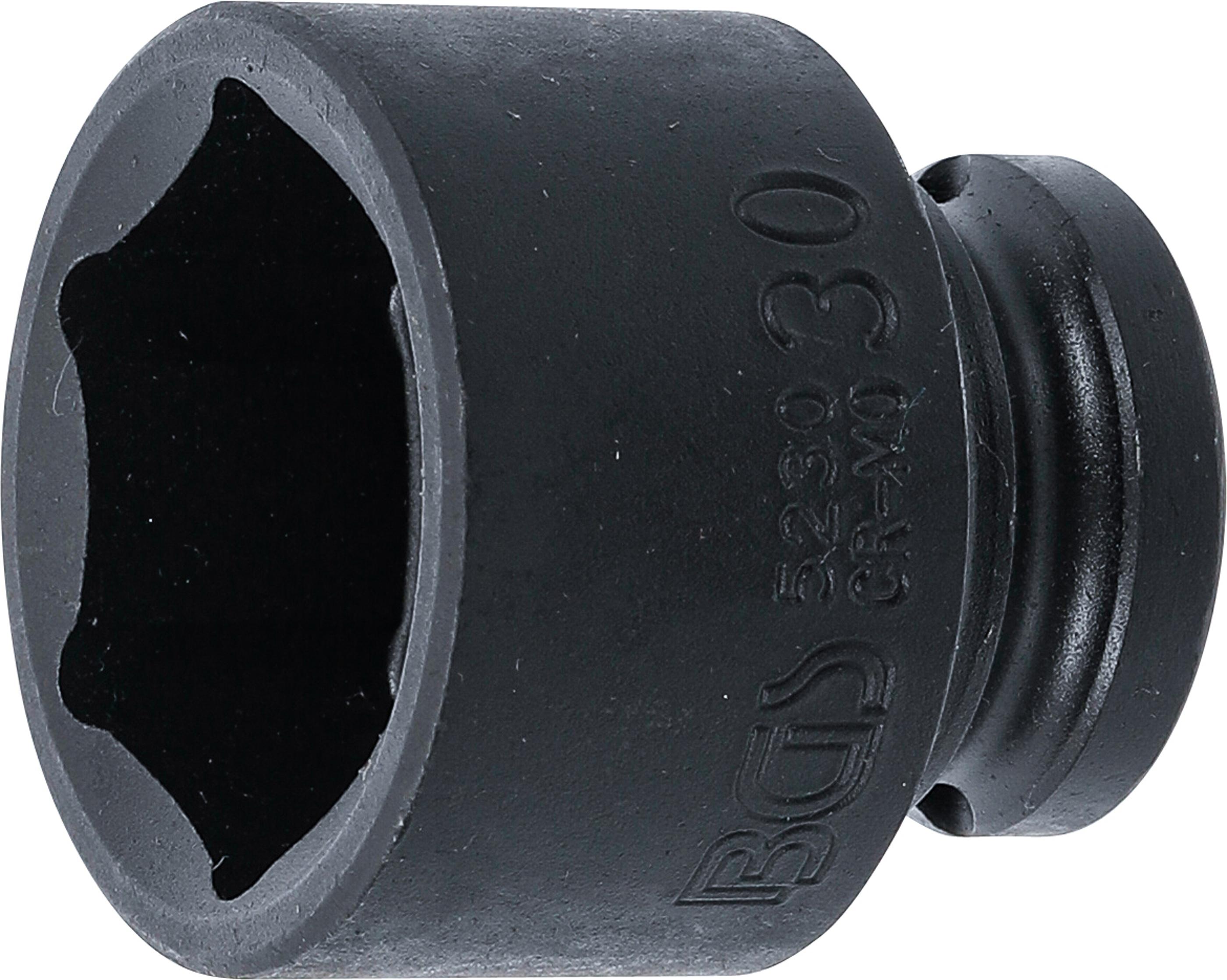Kraft-Steckschlüssel-Einsatz Sechskant | Antrieb Innenvierkant 12,5 mm (1/2") | SW 30 mm BGS5230