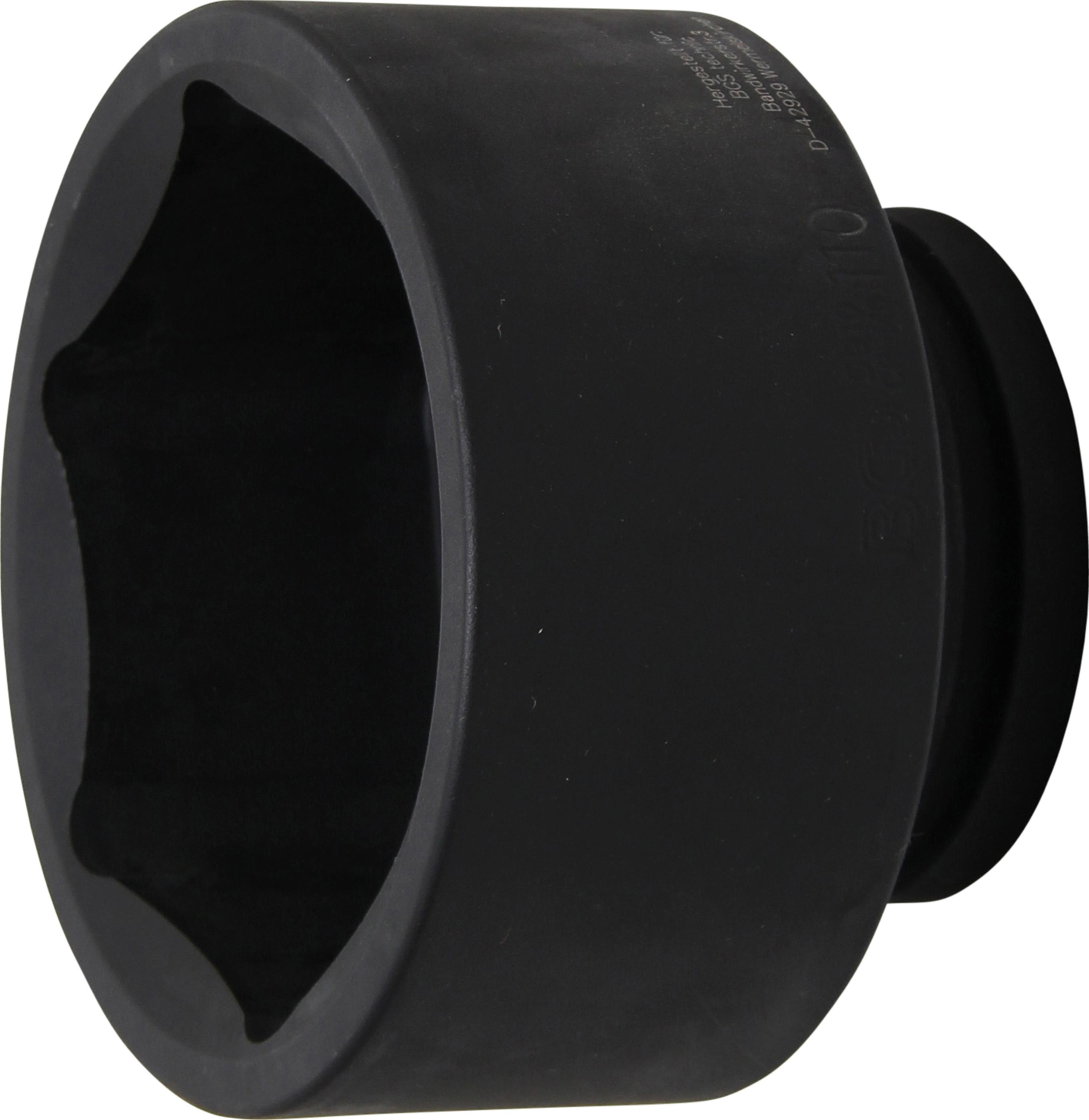 Kraft-Steckschlüssel-Einsatz Sechskant | Antrieb Innenvierkant 25 mm (1") | SW 110 mm BGS5910