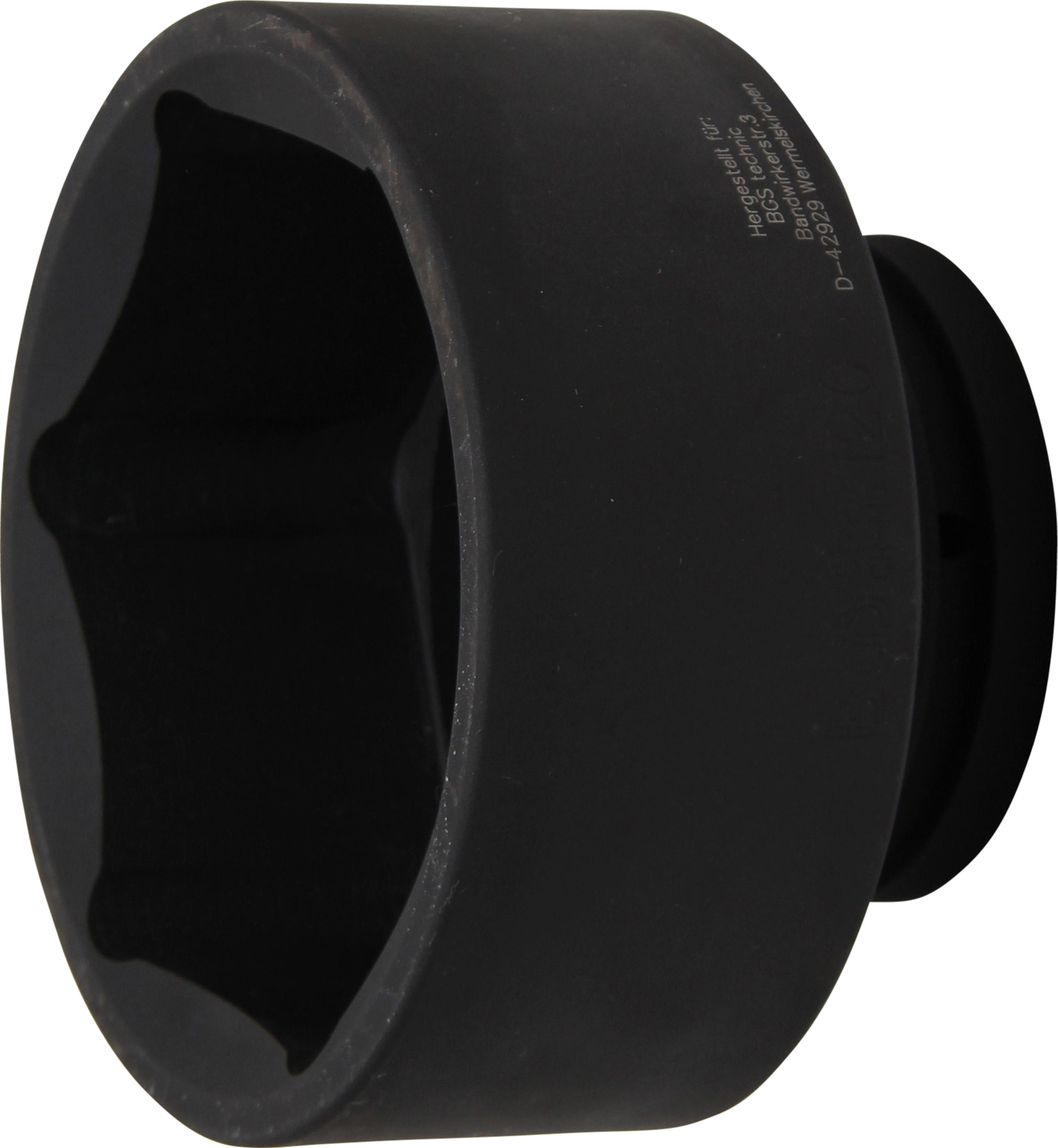 Kraft-Steckschlüssel-Einsatz Sechskant | Antrieb Innenvierkant 25 mm (1") | SW 120 mm BGS5920