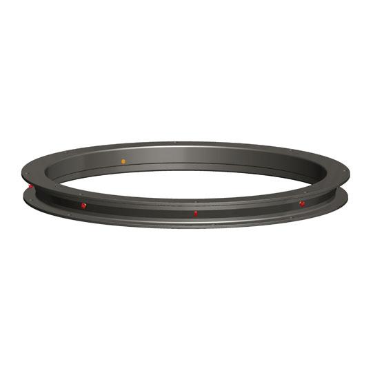 Kugellenkkranz KLK SO1200-24, ungebohrt, 180 kN, 1195 mm 107291062 Suer