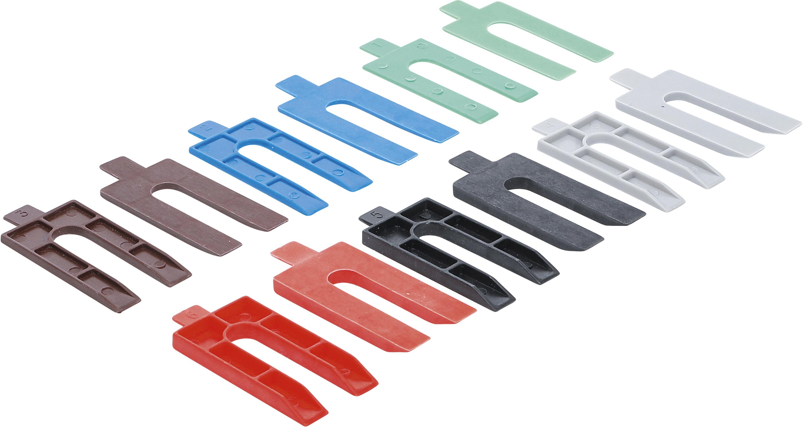 Kunststoff-Unterlegkeile-Satz | 24-tlg. BGS80724