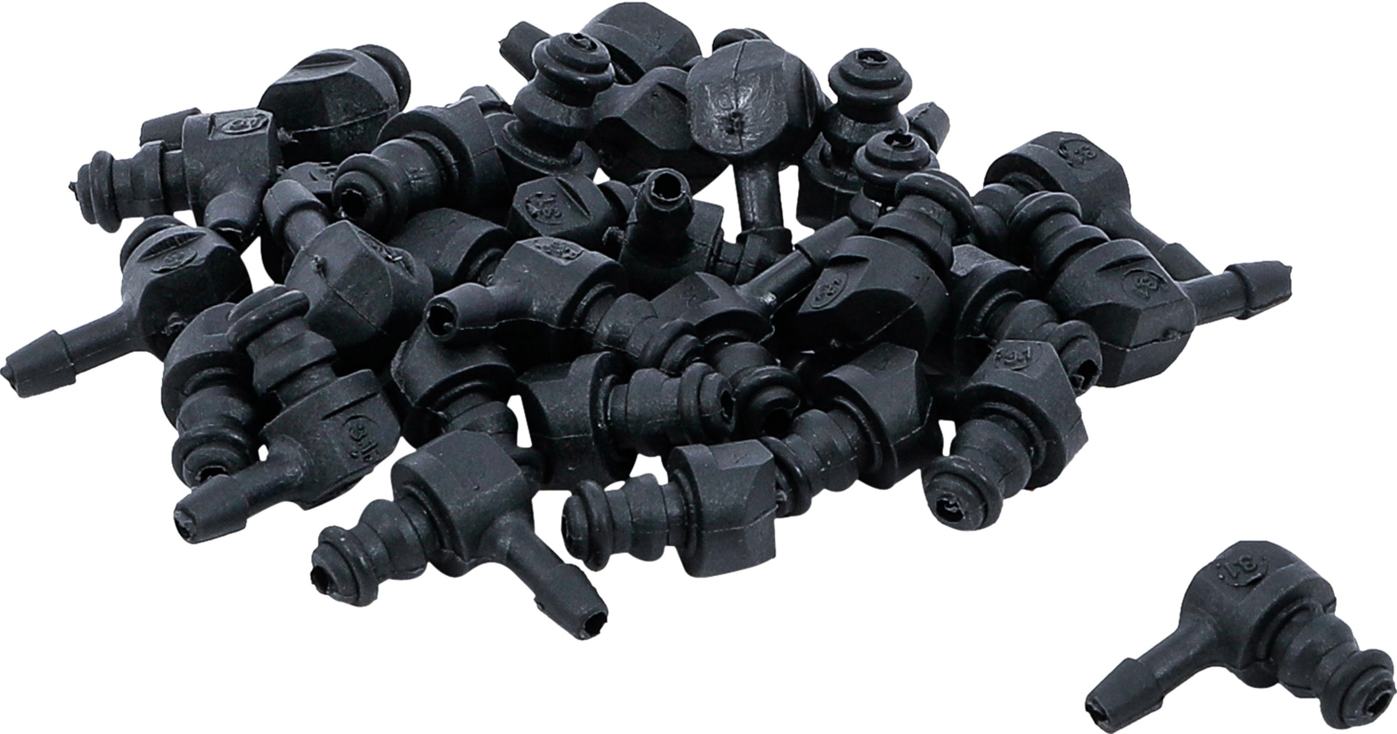 Kunststoff-Verbinder-Satz | L-Form | 30-tlg. BGS8107-22