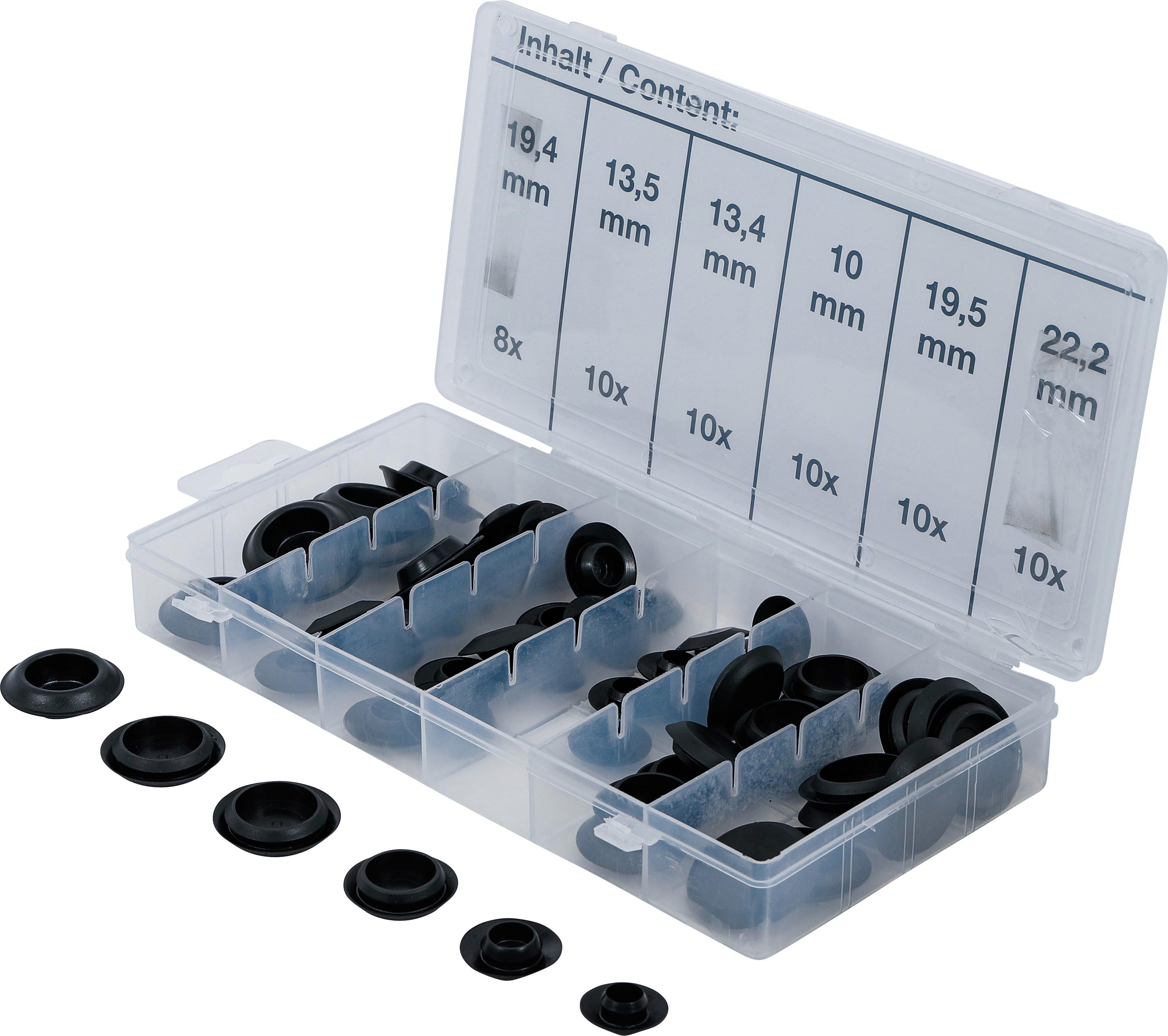 Kunststoffstopfen-Sortiment | 58-tlg. BGS9406