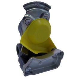 Kupplungskopf gelb Mit Filter