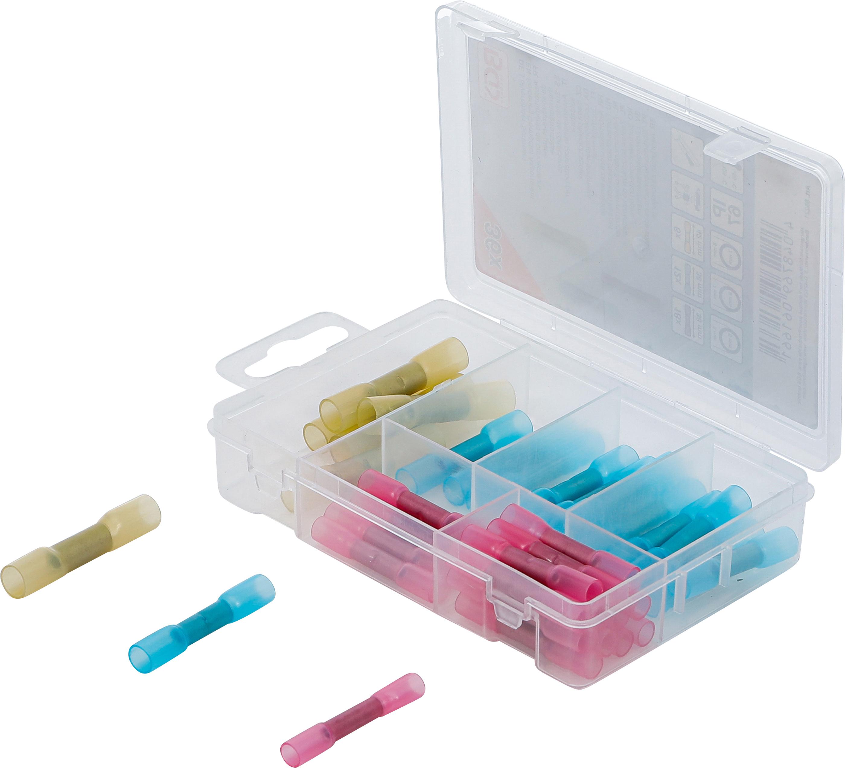 Lötverbinder-Sortiment | mit Schrumpfschlauch | 36-tlg. BGS85221