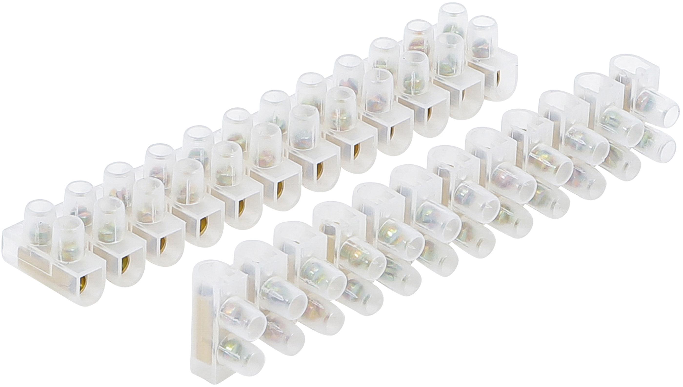 Lüsterklemmen | 4,0 mm² | 6 Amp. | 2 Stück | 12er Block BGS80727