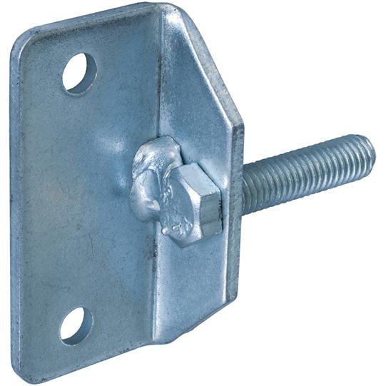 Lagerhalter/Gasfederhalterung, verz., Anschraubplatte,Bolzen M8 215141201 Suer