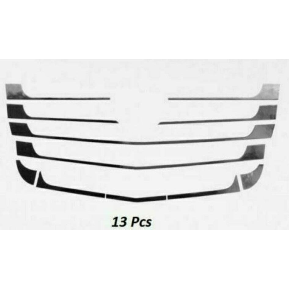 Lkw Mercedes Actros MP4 Kühlergrill Abdeckungen Chrom Poliert 13Teile