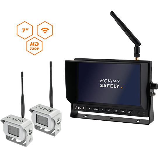 LUIS HD Digital-Funksystem 7" Professional, mit 2 Kameras 245559225 Suer