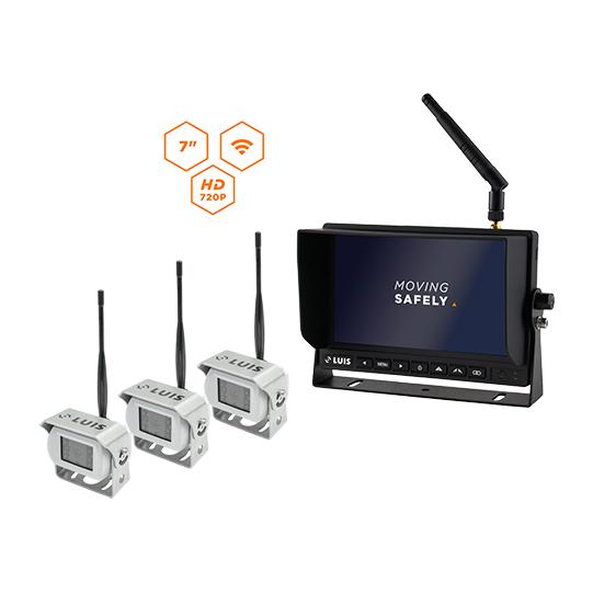 LUIS HD Digital-Funksystem 7" Professional, mit 3 Kameras 245559306 Suer