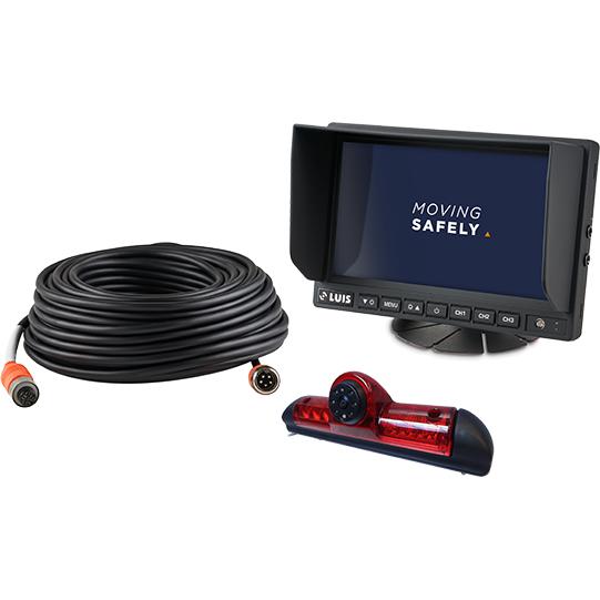 LUIS Kamerasystem 7" mit Bremsleuchtenkamera, 7" Monitor 245559312 Suer
