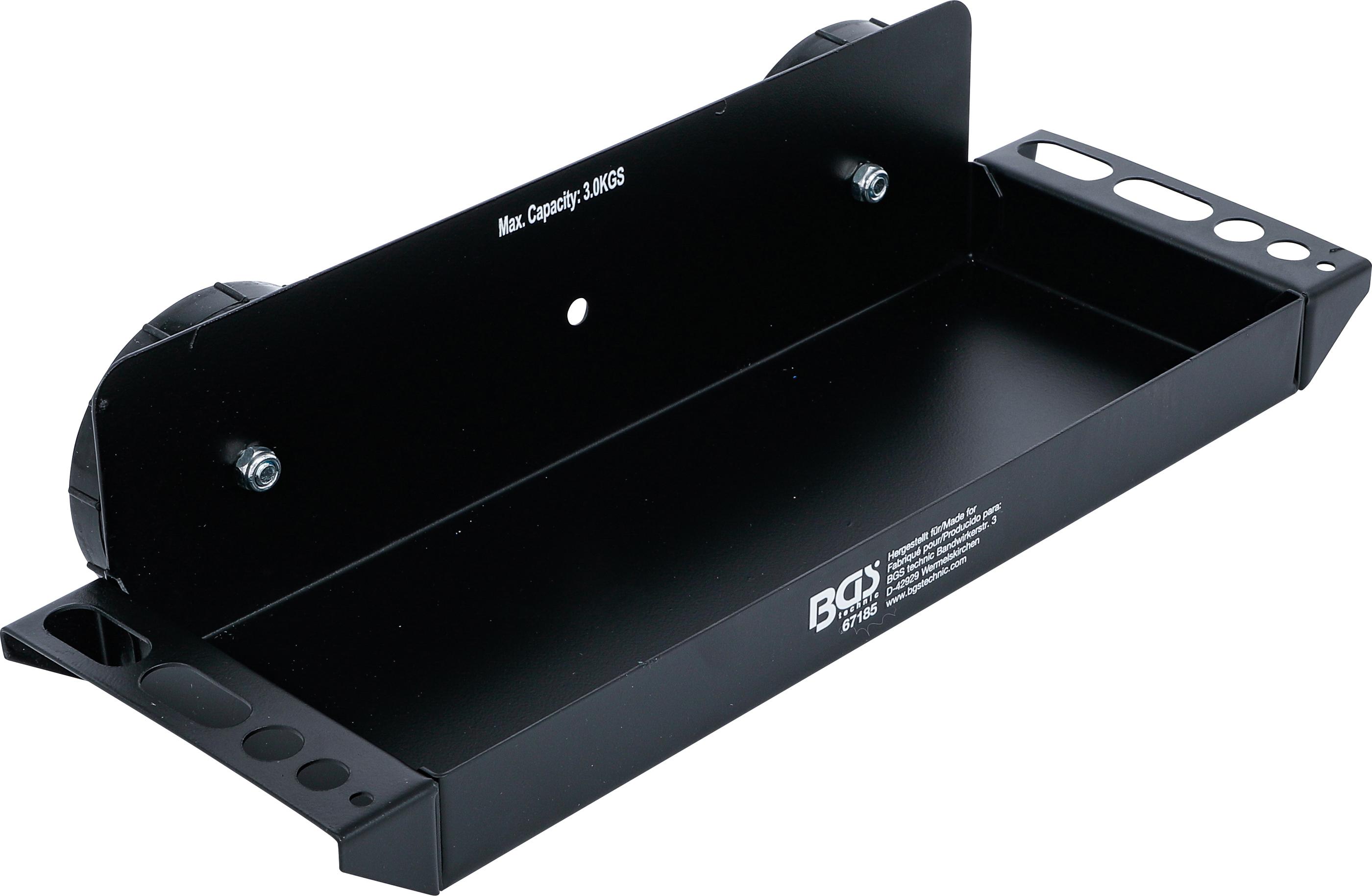 Magnetische Ablageschale | mit seitlichem Schraubendreher-Halter BGS67185